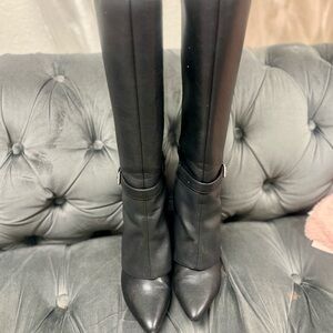 Black boots from Target inspired by the iconic Givenchy boots.  Size 7.5